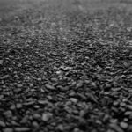 Bitumen-covered,Temporary,Raised,Pavement,Markers,On,A,Road,After,Resealed