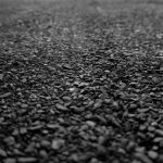 Bitumen-covered,Temporary,Raised,Pavement,Markers,On,A,Road,After,Resealed